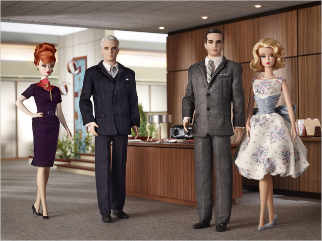 Mad Men Barbie